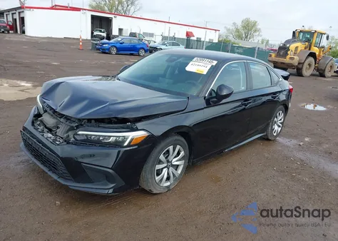 2022 Honda Civic Lx z USA, uszkodzony, nr VIN 2HGFE2F26NH564045